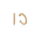 Burgu Altın Kıkırdak Earcuff / 14 Ayar Rose Altın