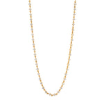 Sıra Taşlı Altın Kolye / 14 Ayar Sarı Altın