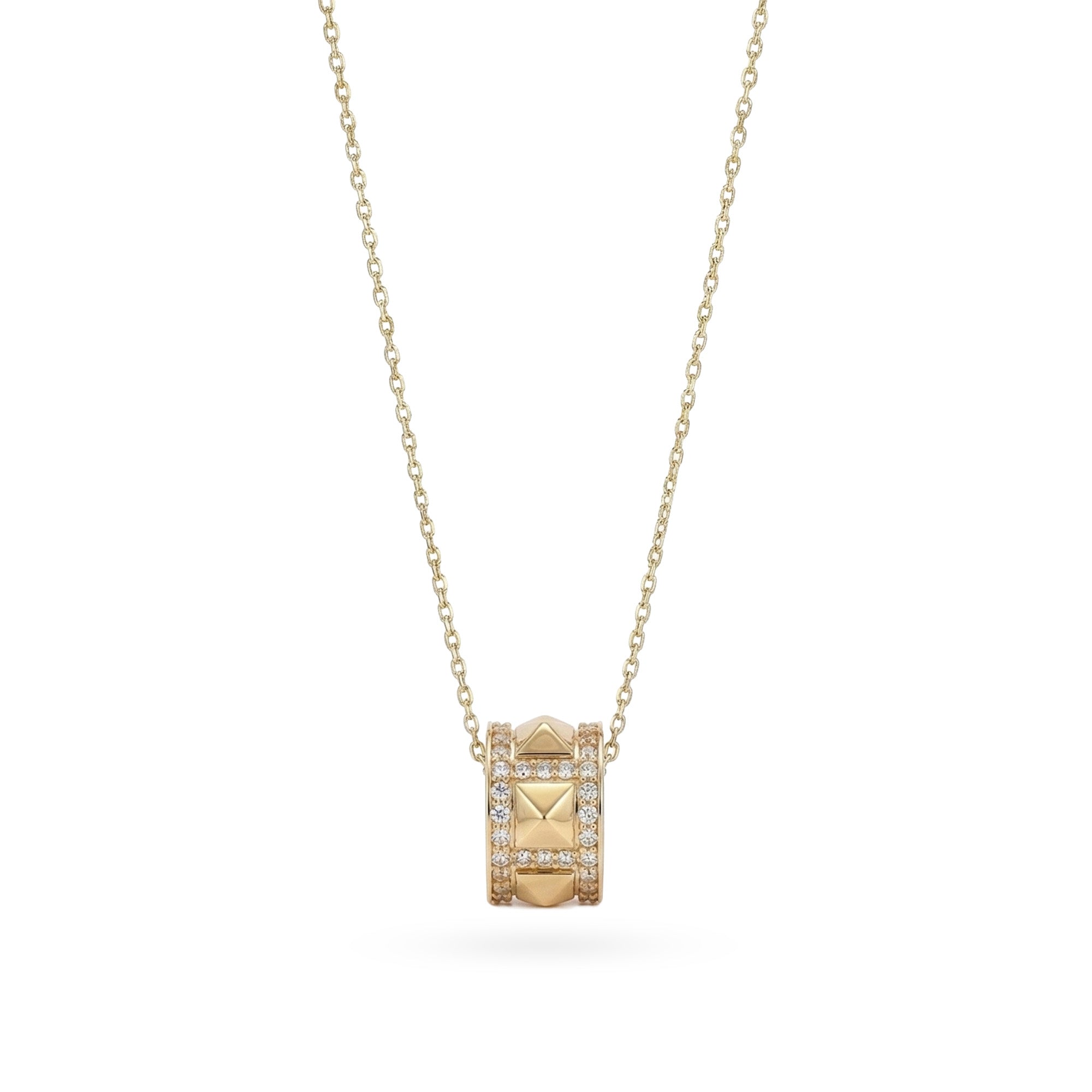 Champs-Elisées (Şanzelize) Altın Kolye / 14 Ayar Sarı Altın