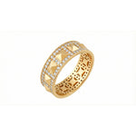 Champs-Elisées (Şanzelize) Altın Yüzük/ 14 Ayar Sarı Altın