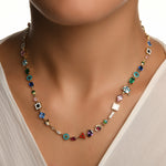 Vivaldi Mineli Kolye / 14 Ayar Sarı Altın