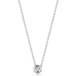 Cabaret Solitaire 0.05 ct Pırlanta Kolye Rose Altın / TR