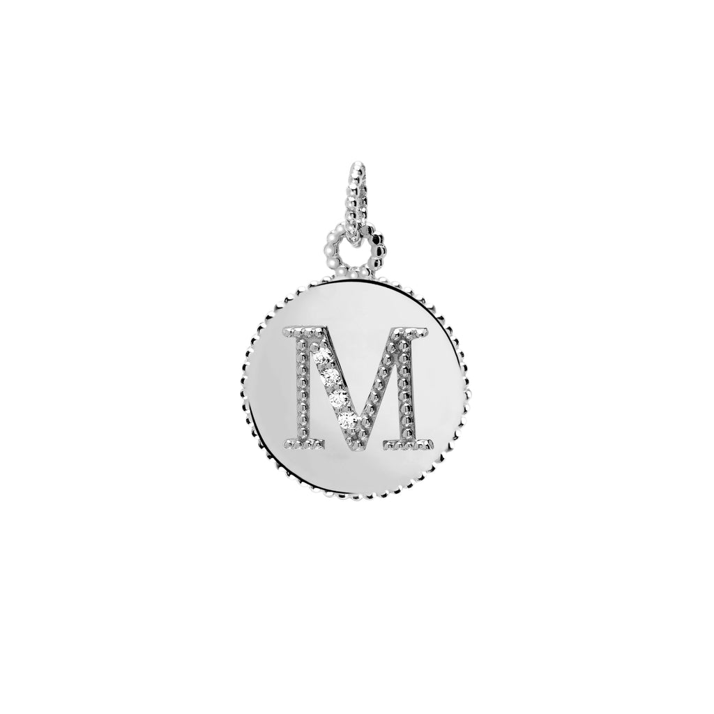 Letters Vintage Harf Altın Charm