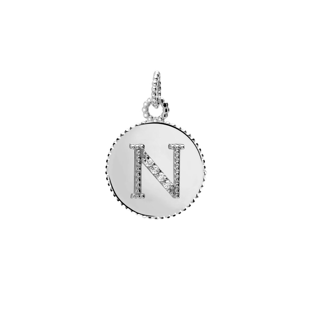 Letters Vintage Harf Altın Charm