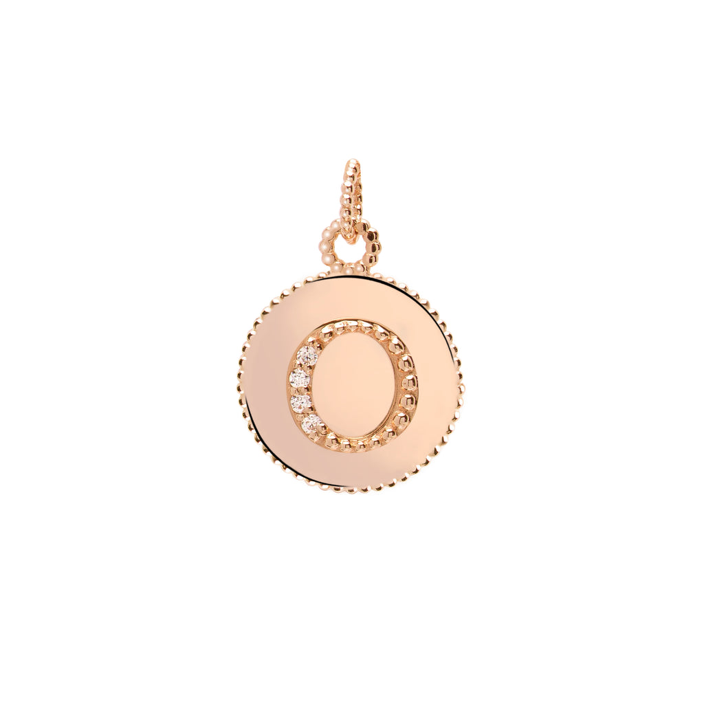 Letters Vintage Harf Altın Charm