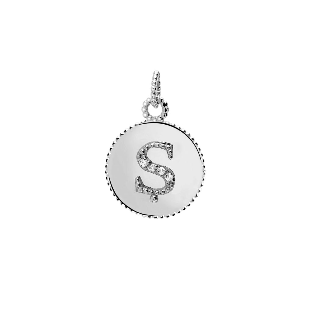 Letters Vintage Harf Altın Charm