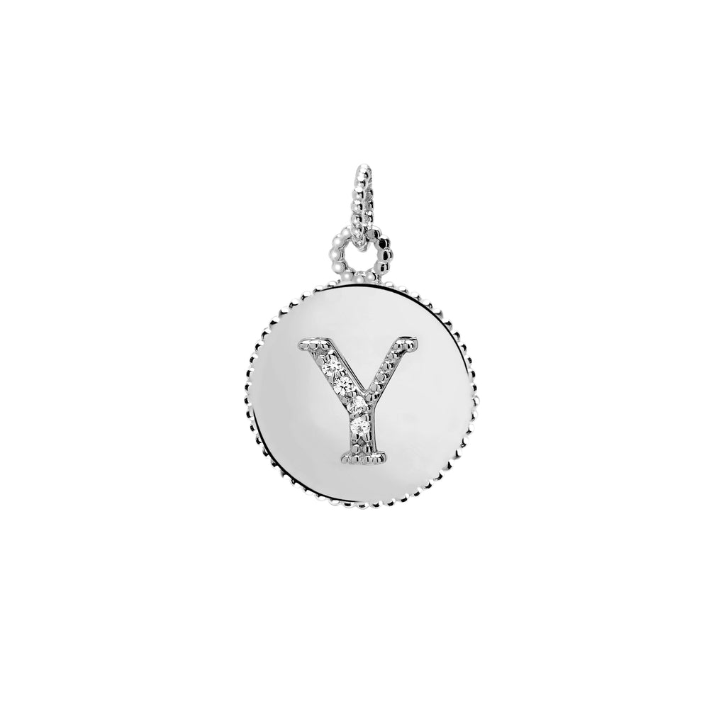 Letters Vintage Harf Altın Charm