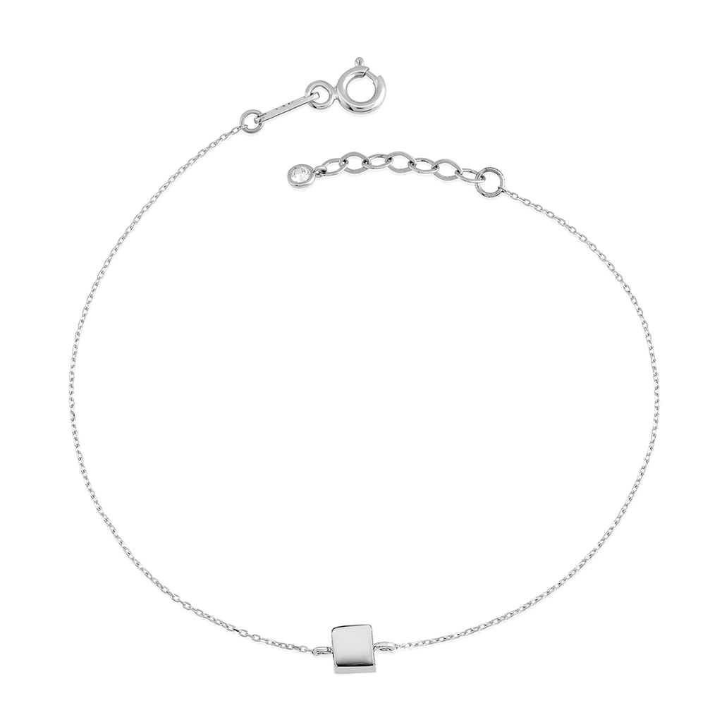 Cubic Mini Küp Altın Bileklik Rose Altın / TR