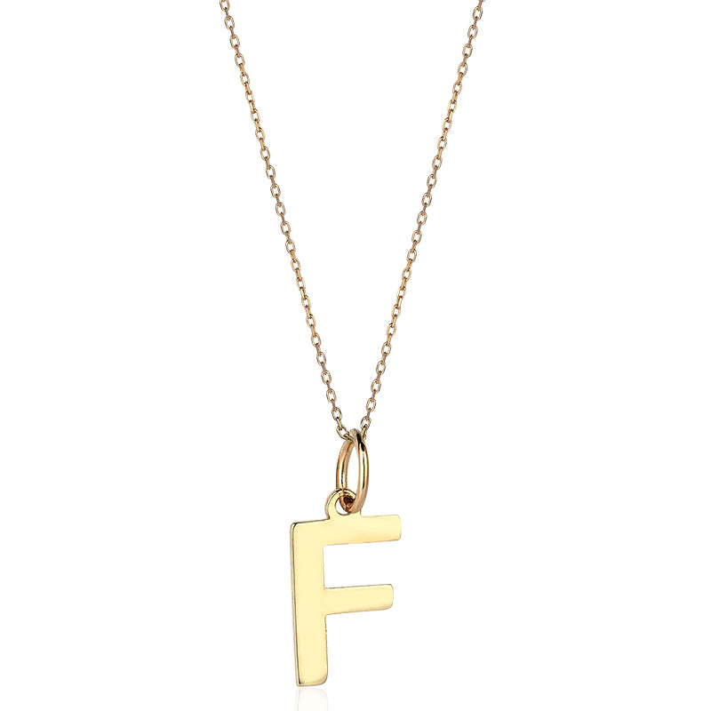 Letter Gold Necklace