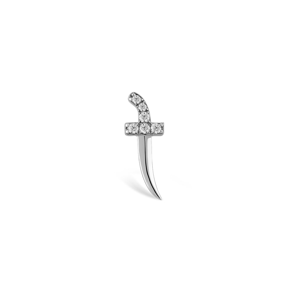 Hançer Pırlanta Piercing Rose Altın / TR