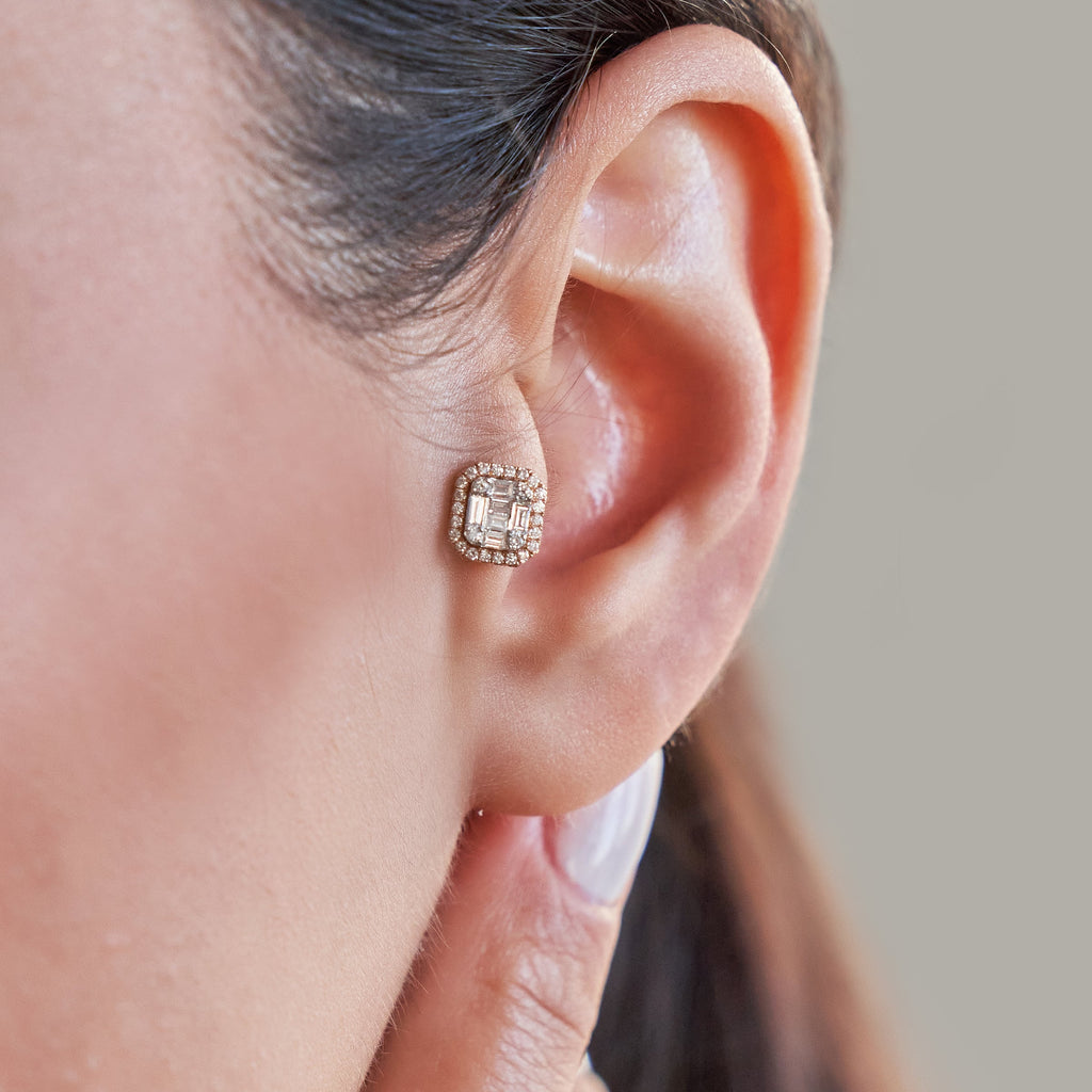 Baget Birleşim Pırlanta Piercing /TR