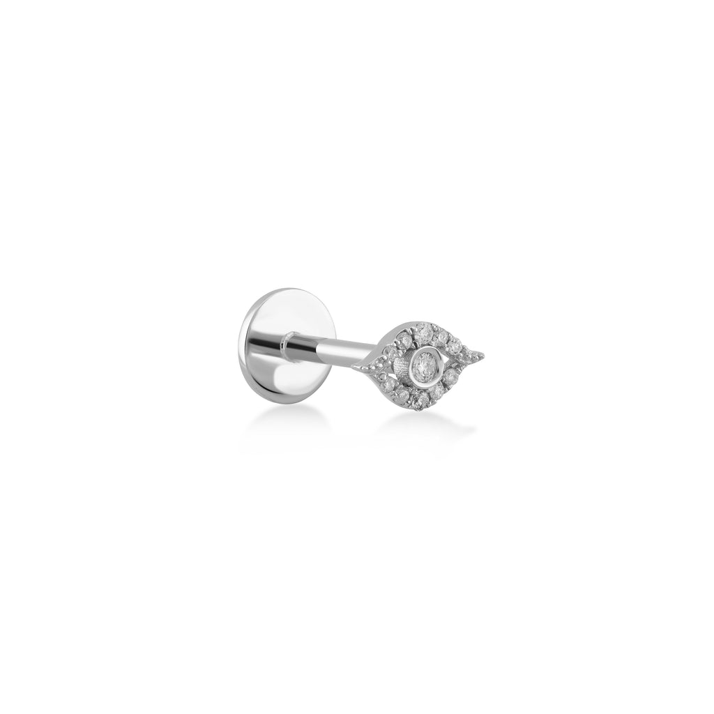 Göz Pırlanta Piercing Rose Altın / TR