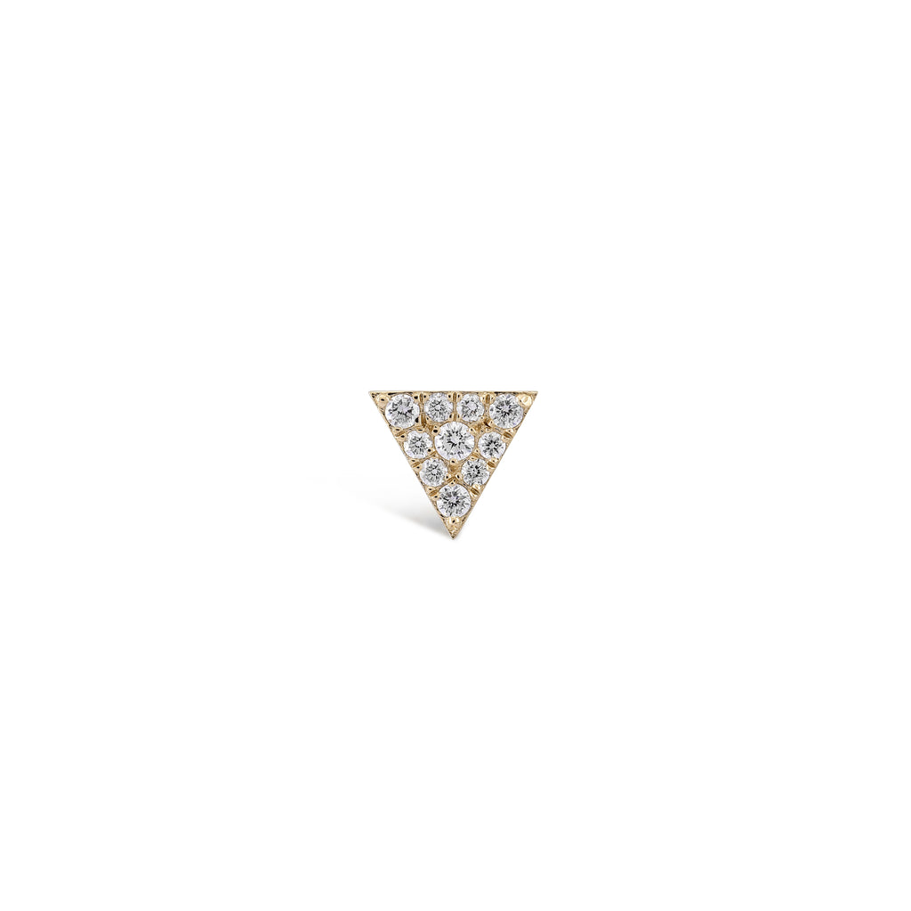 Triangle Pırlanta Tragus Rose Altın / TR