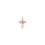 Mini Kutup Yıldızı Piercing Rose Altın / TR