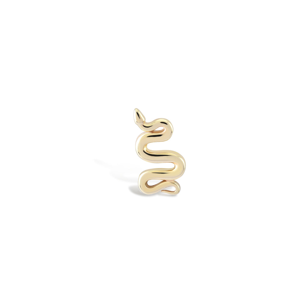 Yılan Piercing Rose Altın / TR