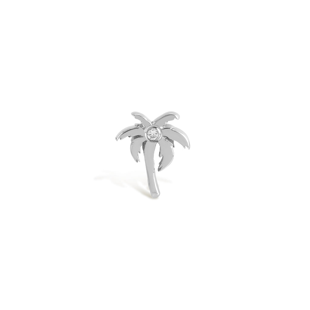 Pırlanta Palmiye Piercing Rose Altın / TR