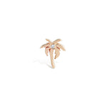 Pırlanta Palmiye Piercing Rose Altın / TR