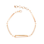 Fashion Piano Altın Bileklik Rose Altın / TR