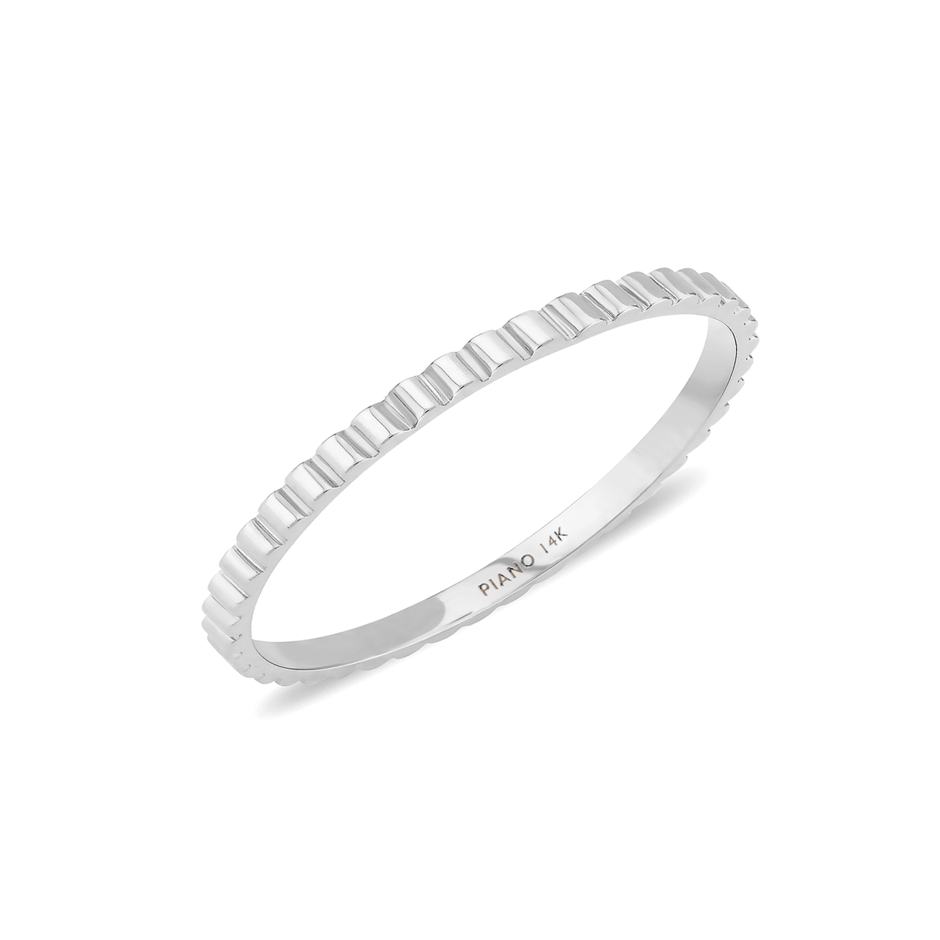 Andante Mini Curve Altın Yüzük Rose Altın / TR