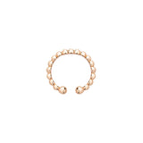 Altın Toptop Sıkıştırmalı Halka Piercing Rose Altın / TR