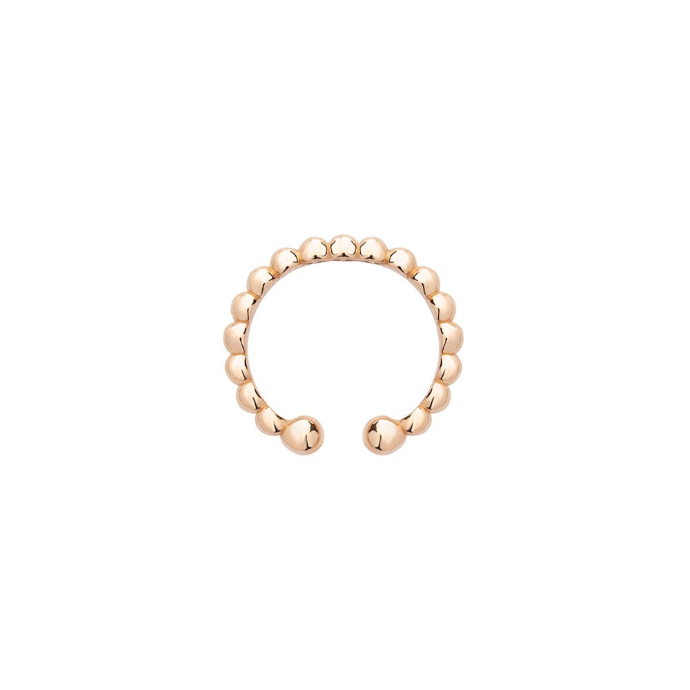 Altın Toptop Sıkıştırmalı Halka Piercing Rose Altın / TR