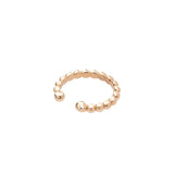 Altın Toptop Sıkıştırmalı Halka Piercing Rose Altın / TR