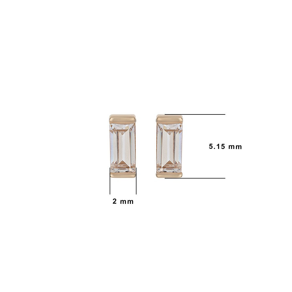 Bagetto Baget Altın Küpe Rose Altın / TR