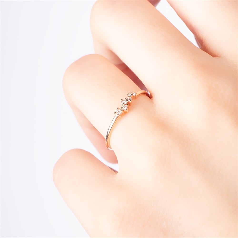 Snow Queen Diamond Ring – Piano Jewellery1