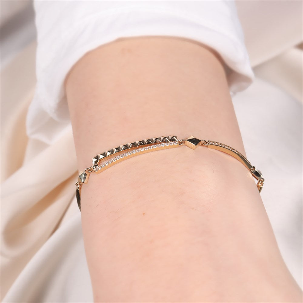 Fashion Piano Altın Bileklik Rose Altın / TR