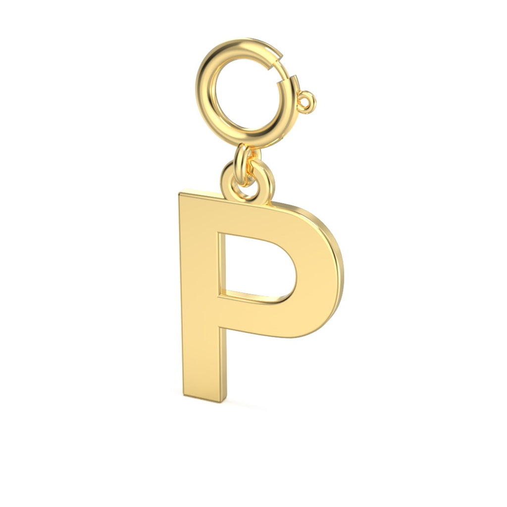 Letters Harf Altın Charm  / TR