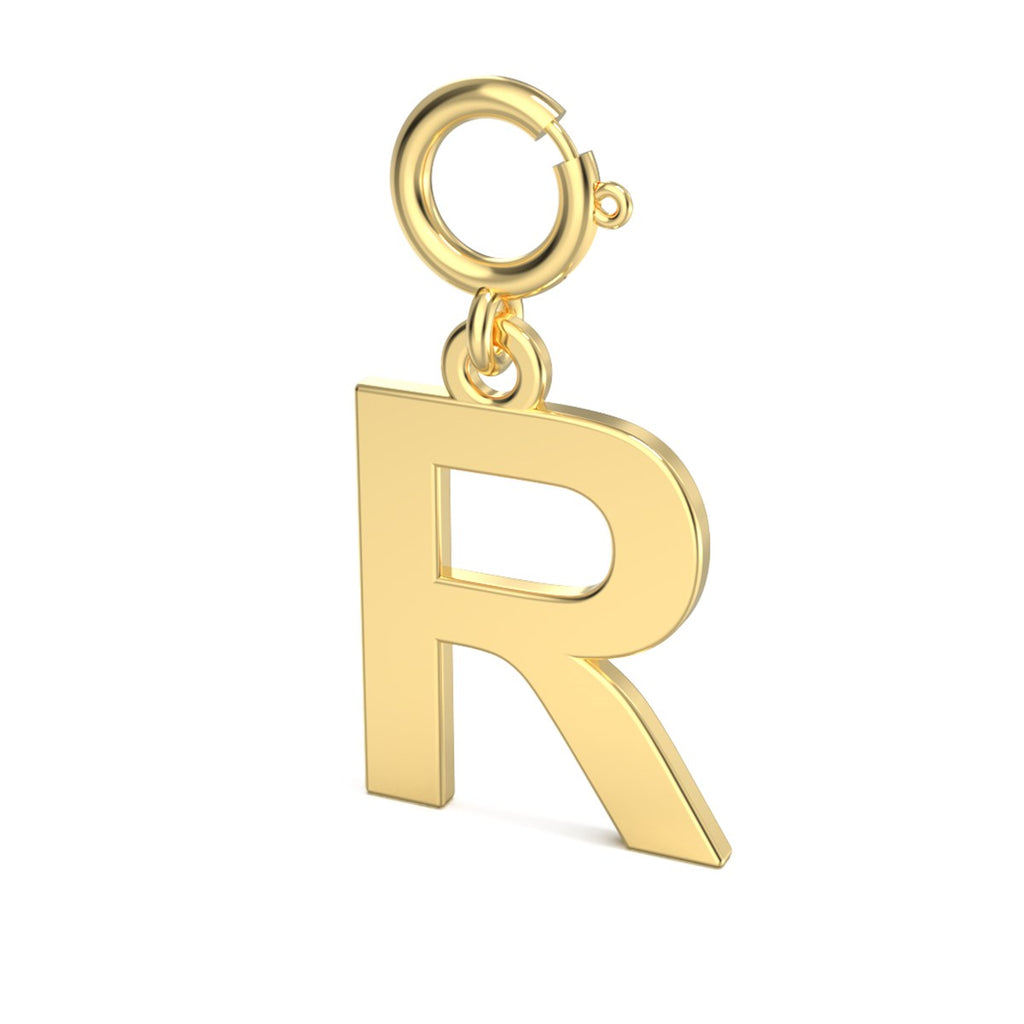 Letters Harf Altın Charm  / TR