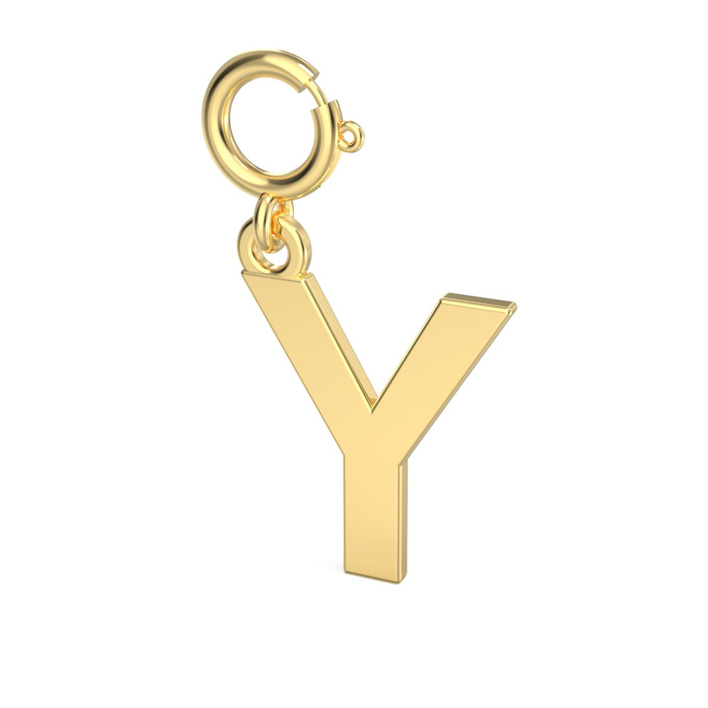Letters Harf Altın Charm  / TR