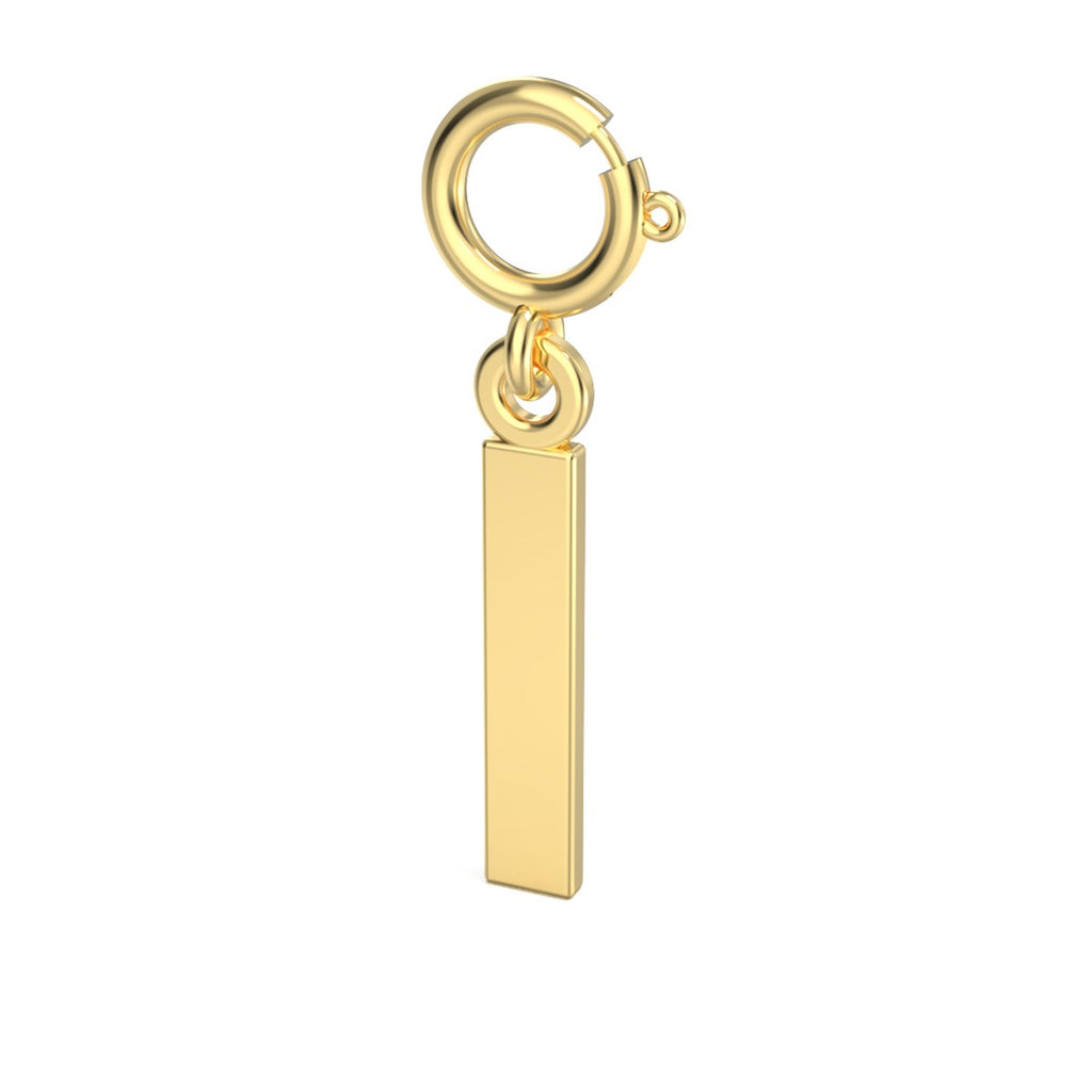 Letters Harf Altın Charm  / TR