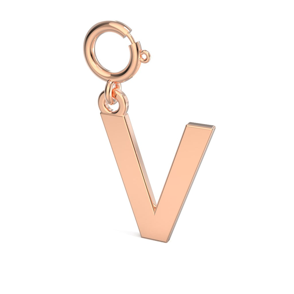 Letters Harf Altın Charm  / TR