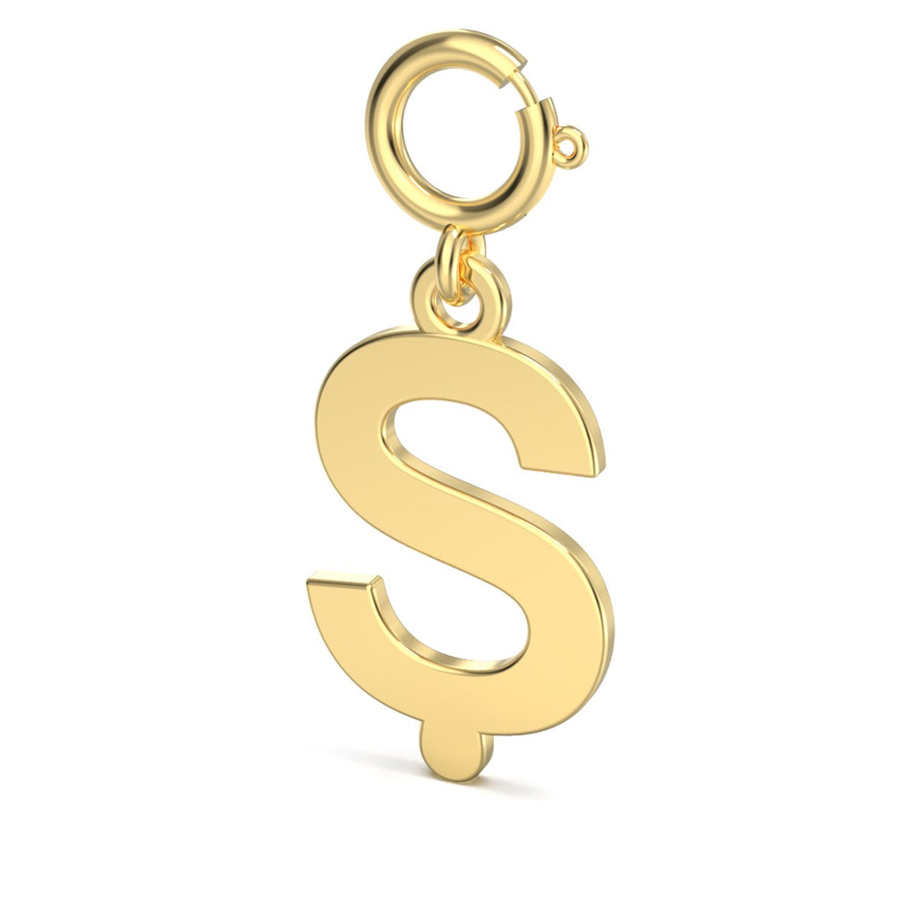 Letters Harf Altın Charm  / TR