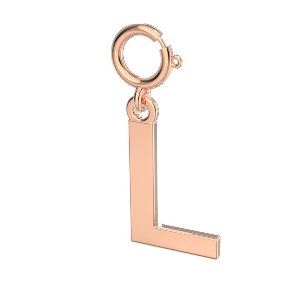 Letters Harf Altın Charm  / TR