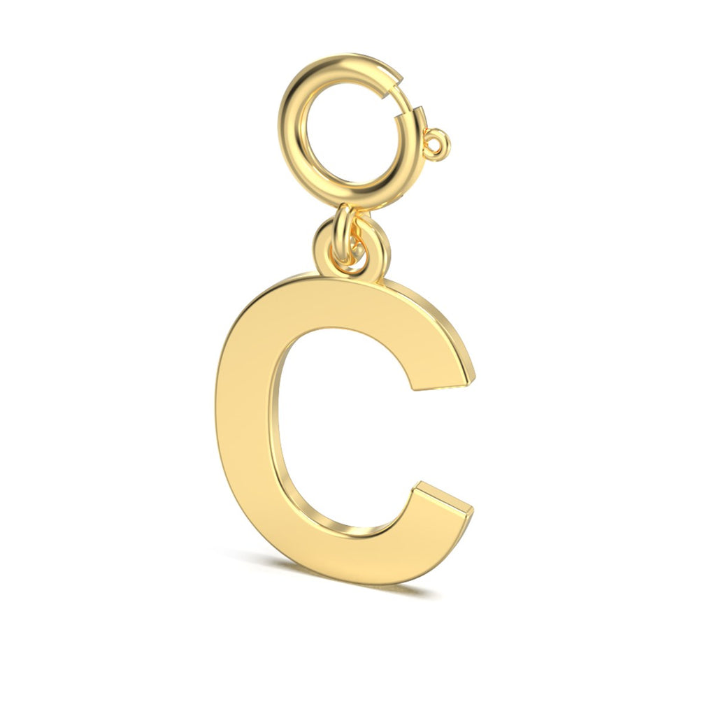Letters Harf Altın Charm Rose Altın / TR