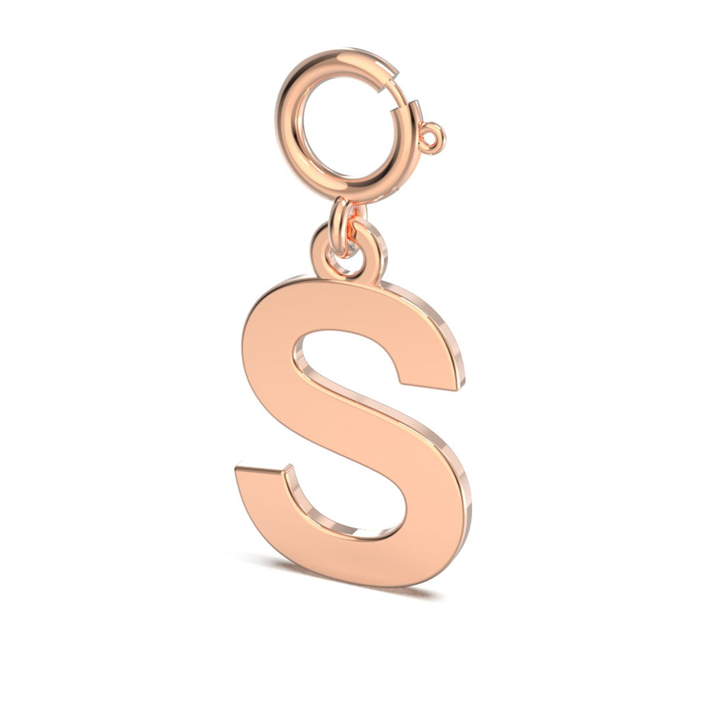 Letters Harf Altın Charm  / TR