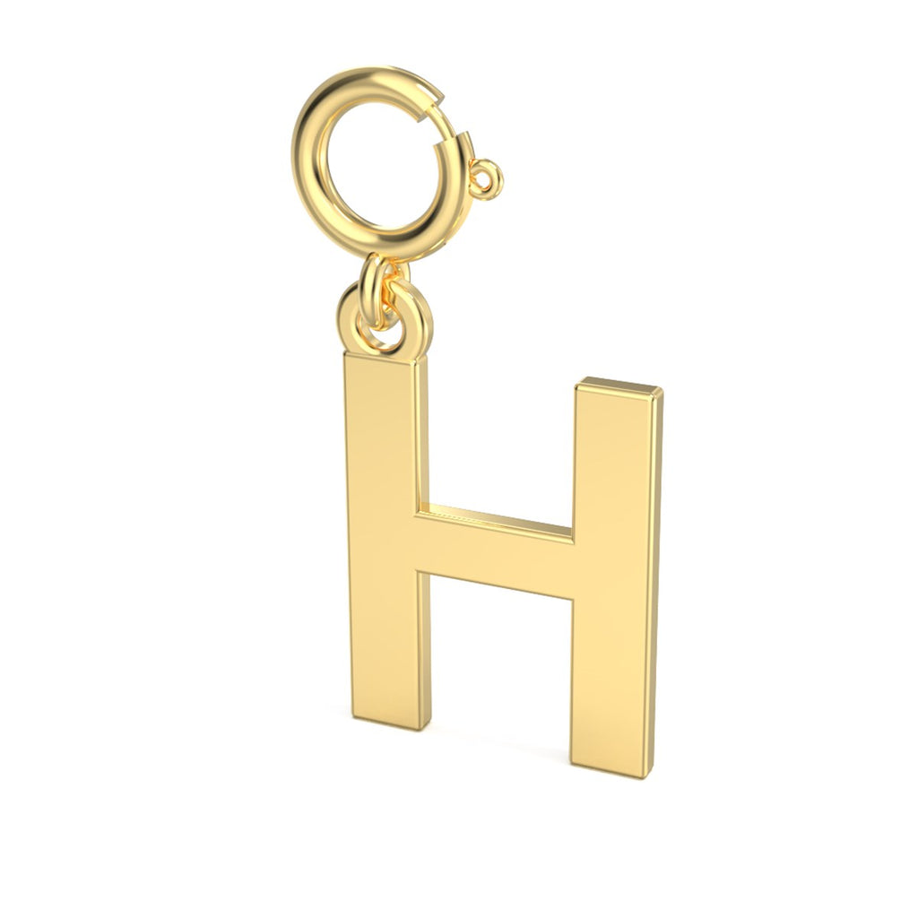 Letters Harf Altın Charm  / TR