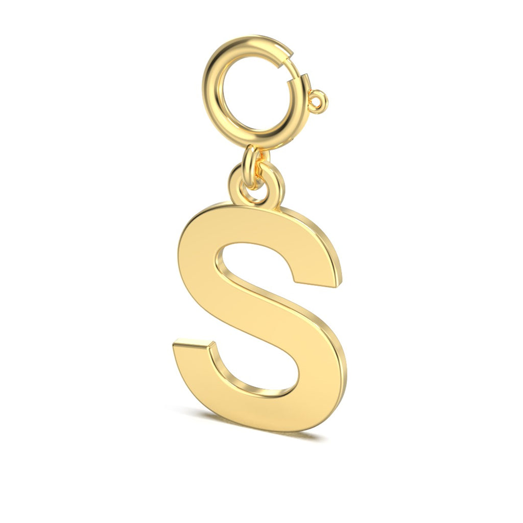 Letters Harf Altın Charm  / TR