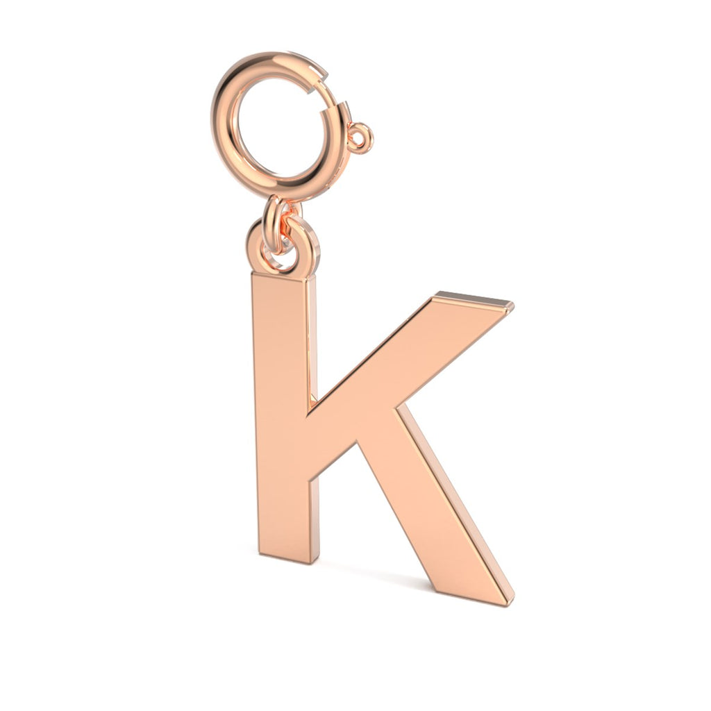 Letters Harf Altın Charm  / TR