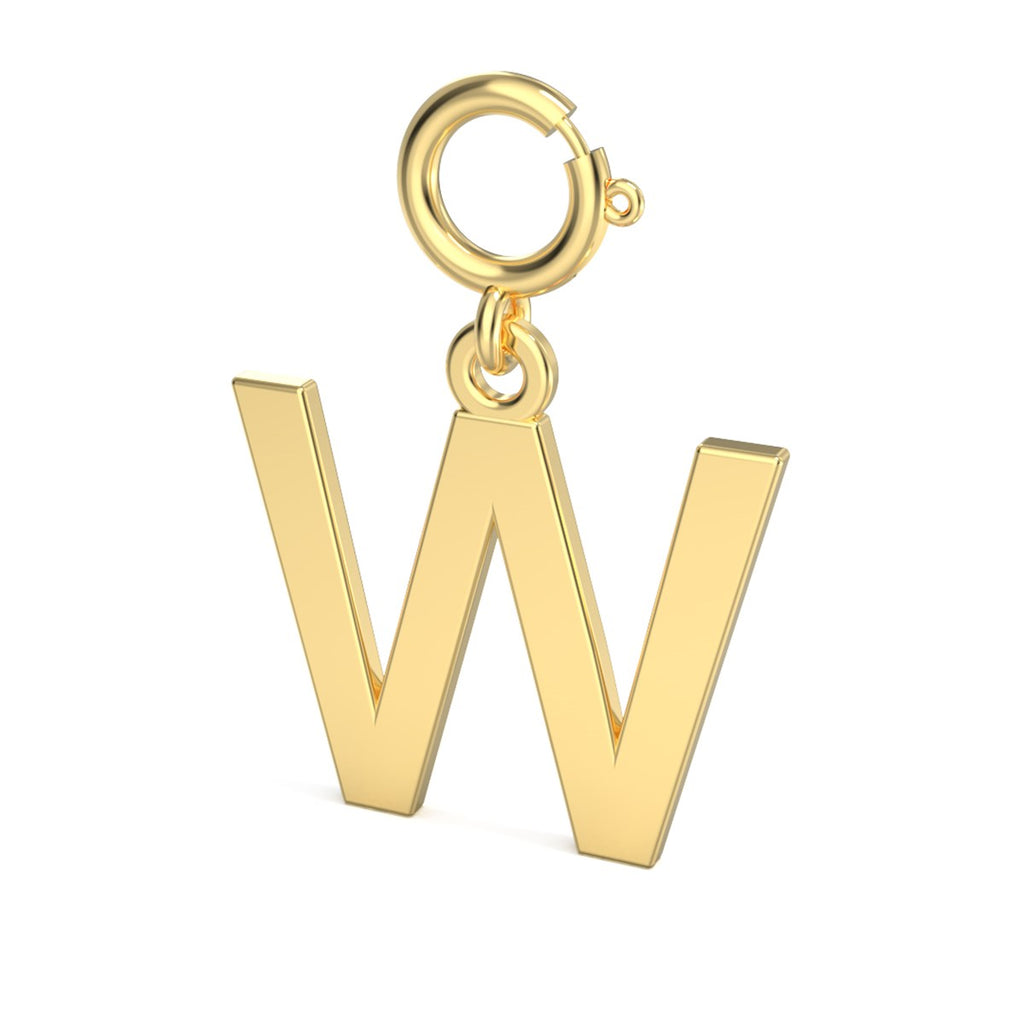 Letters Harf Altın Charm  / TR