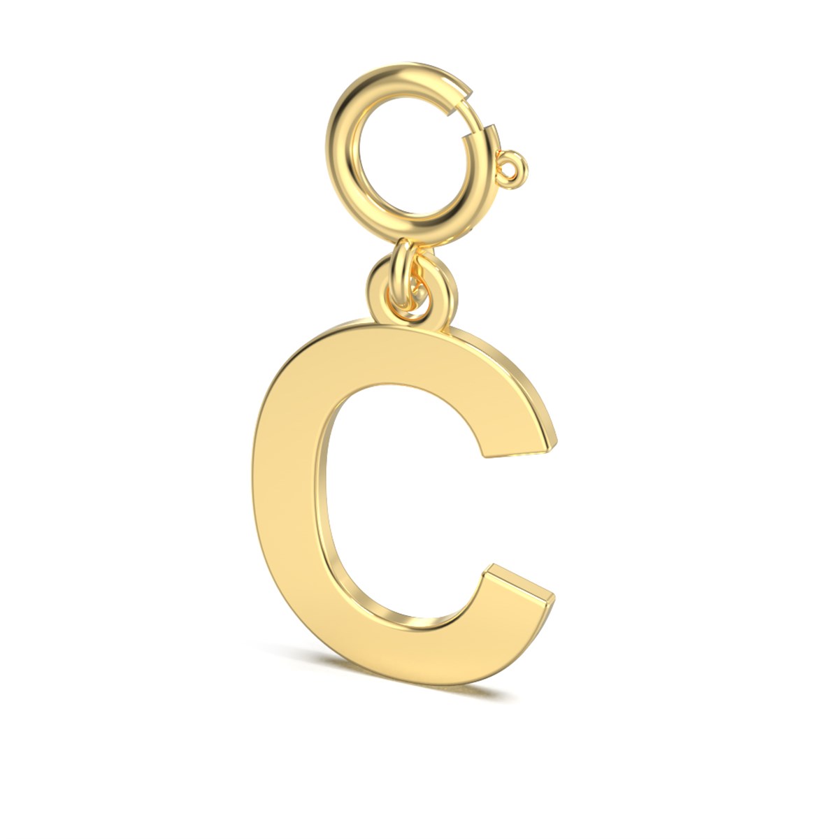 Letters Harf Altın Charm Rose Altın / TR