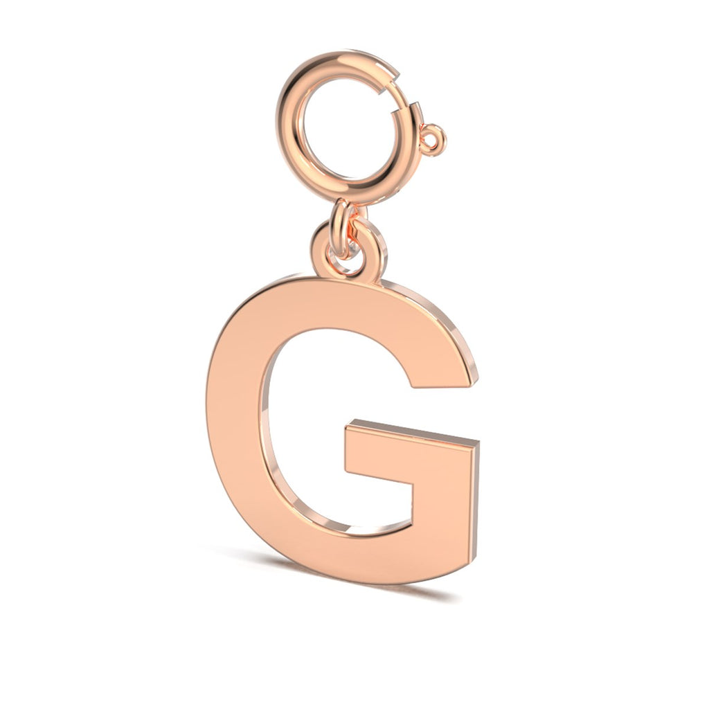 Letters Harf Altın Charm  / TR