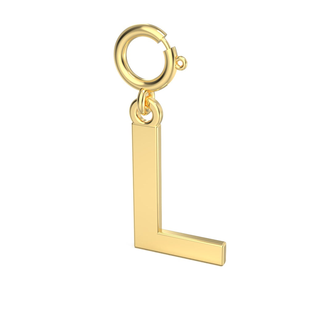 Letters Harf Altın Charm  / TR