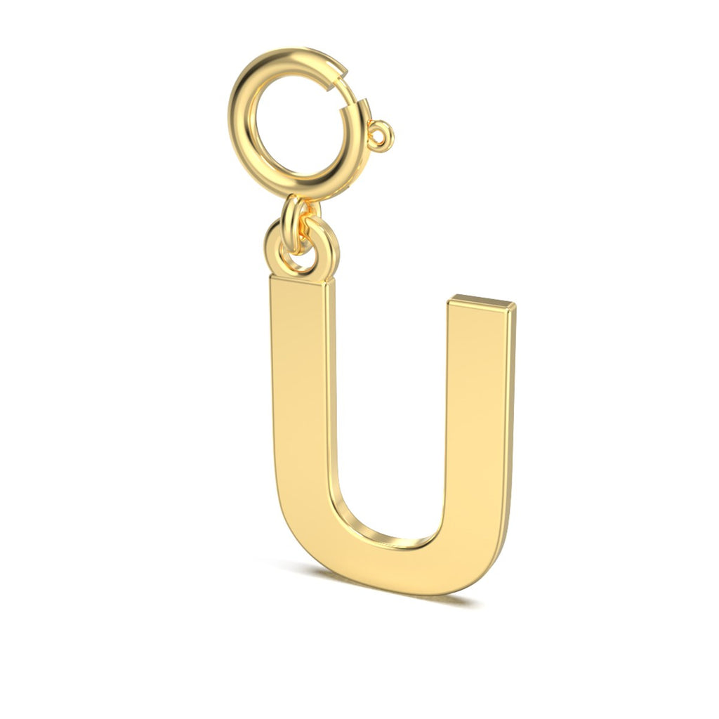 Letters Harf Altın Charm  / TR