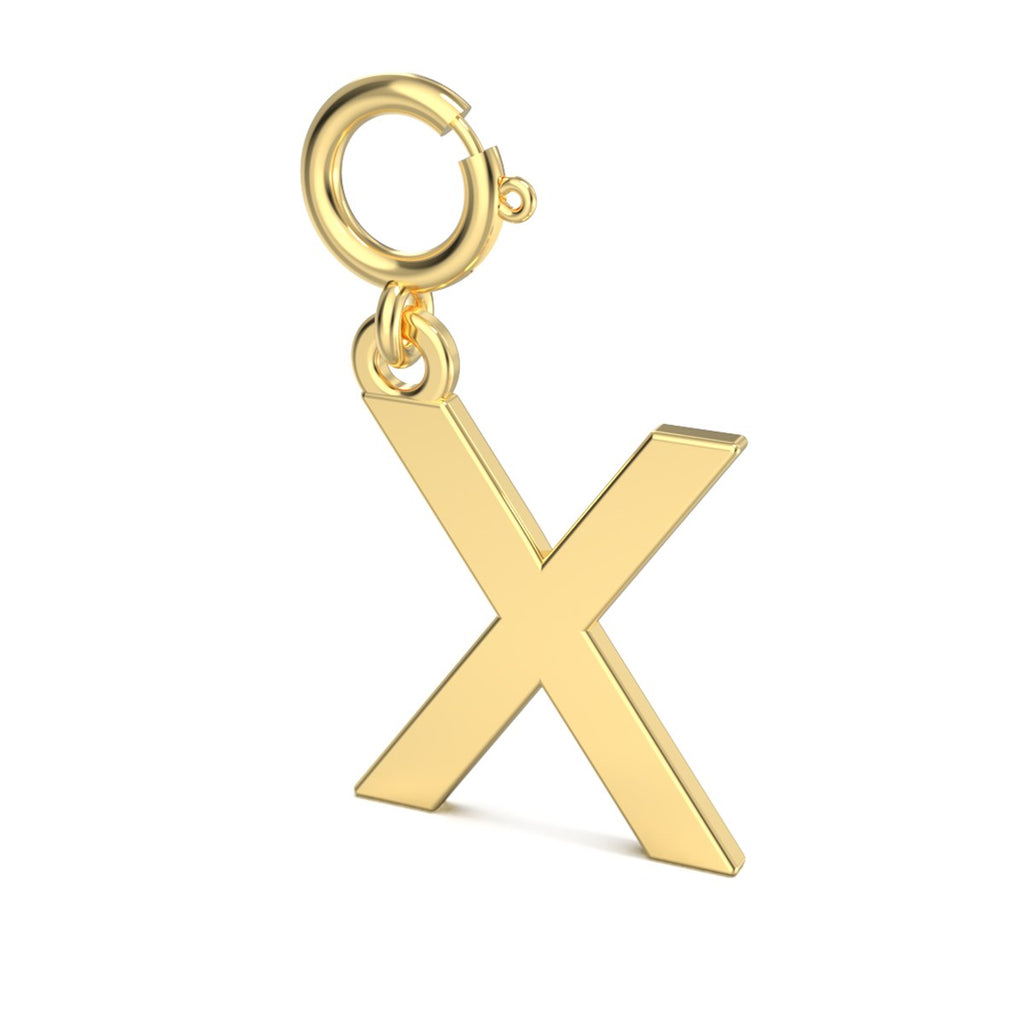 Letters Harf Altın Charm  / TR