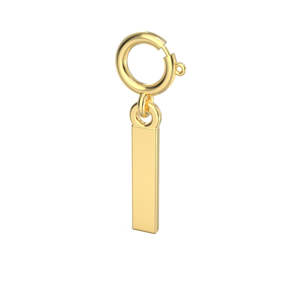 Letters Harf Altın Charm  / TR