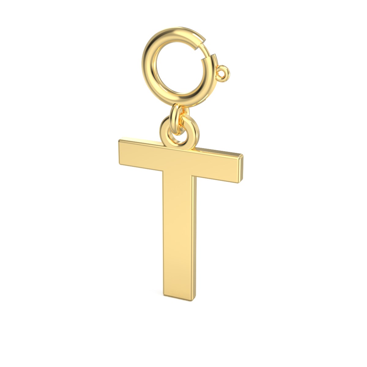Letters Harf Altın Charm  / TR