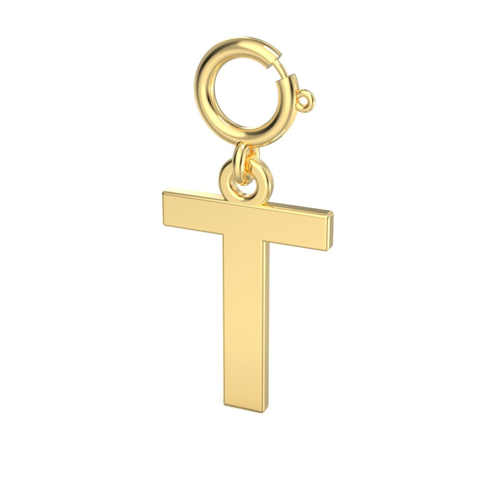 Letters Harf Altın Charm  / TR